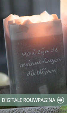 Digitale rouwpagina